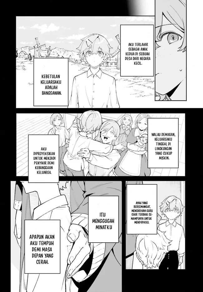Majutsushi Kunon wa Mieteiru Chapter 21.2 - halaman 6