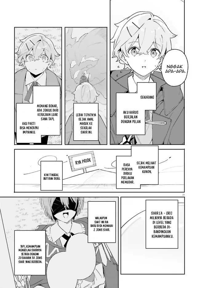 Majutsushi Kunon wa Mieteiru Chapter 21.2 - halaman 9