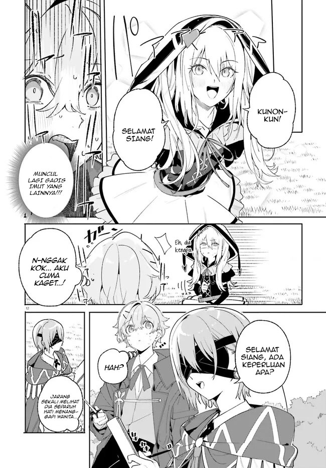 Majutsushi Kunon wa Mieteiru Chapter 22.1 - halaman 13