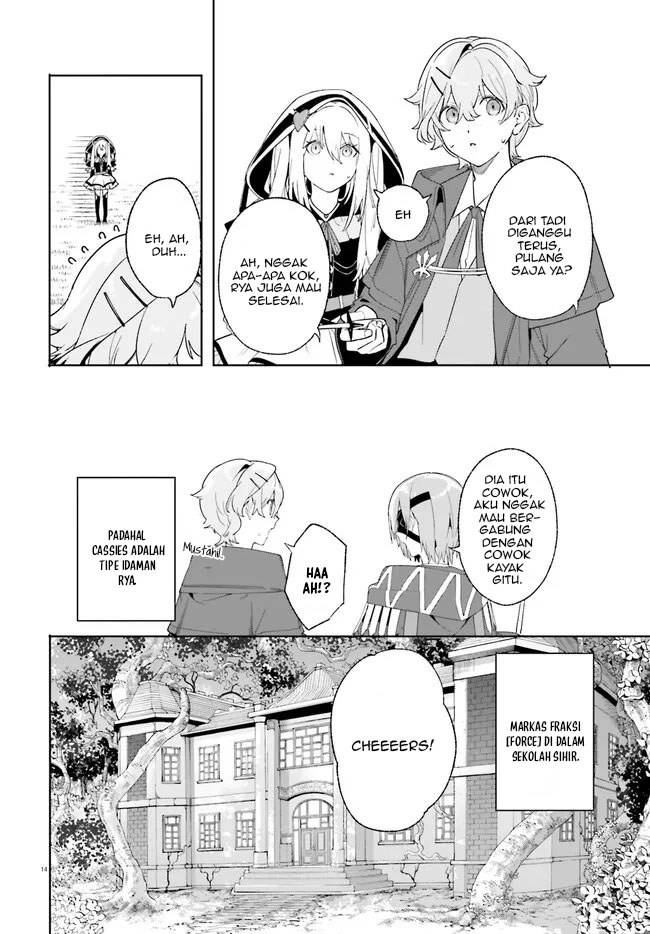 Majutsushi Kunon wa Mieteiru Chapter 22.1 - halaman 15