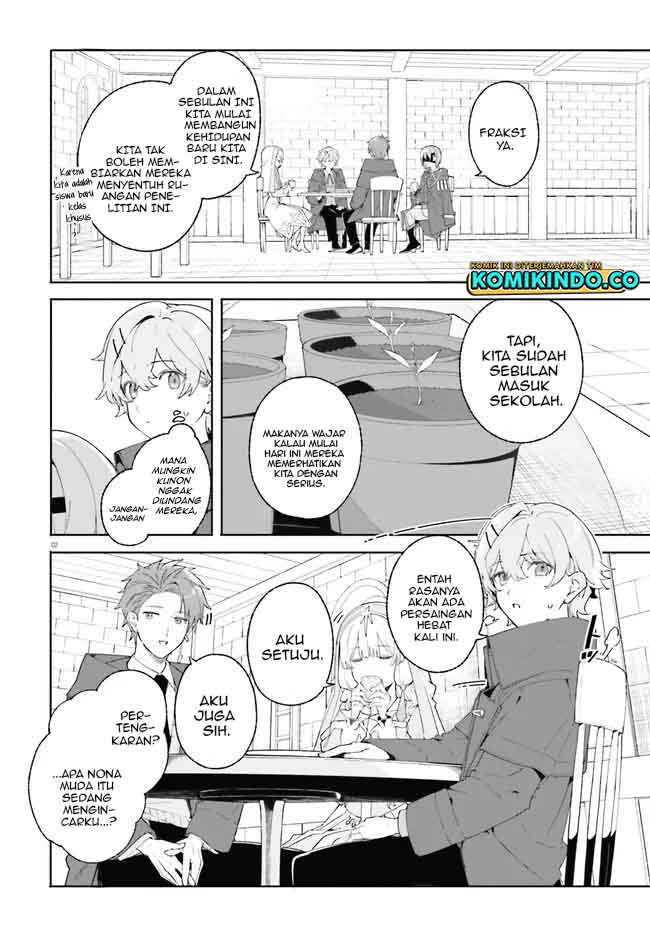 Majutsushi Kunon wa Mieteiru Chapter 22.1 - halaman 3