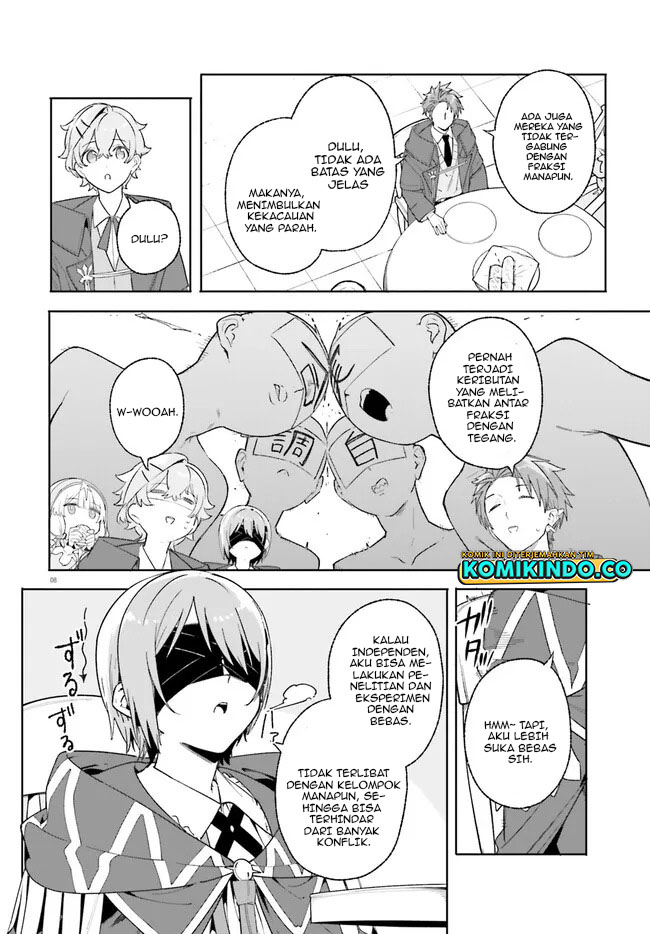 Majutsushi Kunon wa Mieteiru Chapter 22.1 - halaman 9
