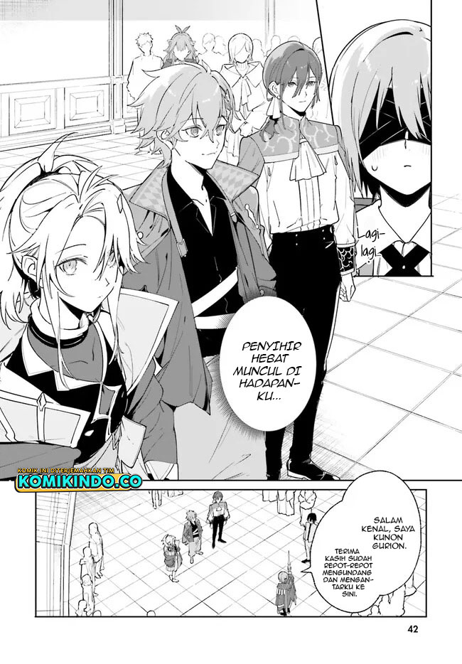 Majutsushi Kunon wa Mieteiru Chapter 23.1 - halaman 14