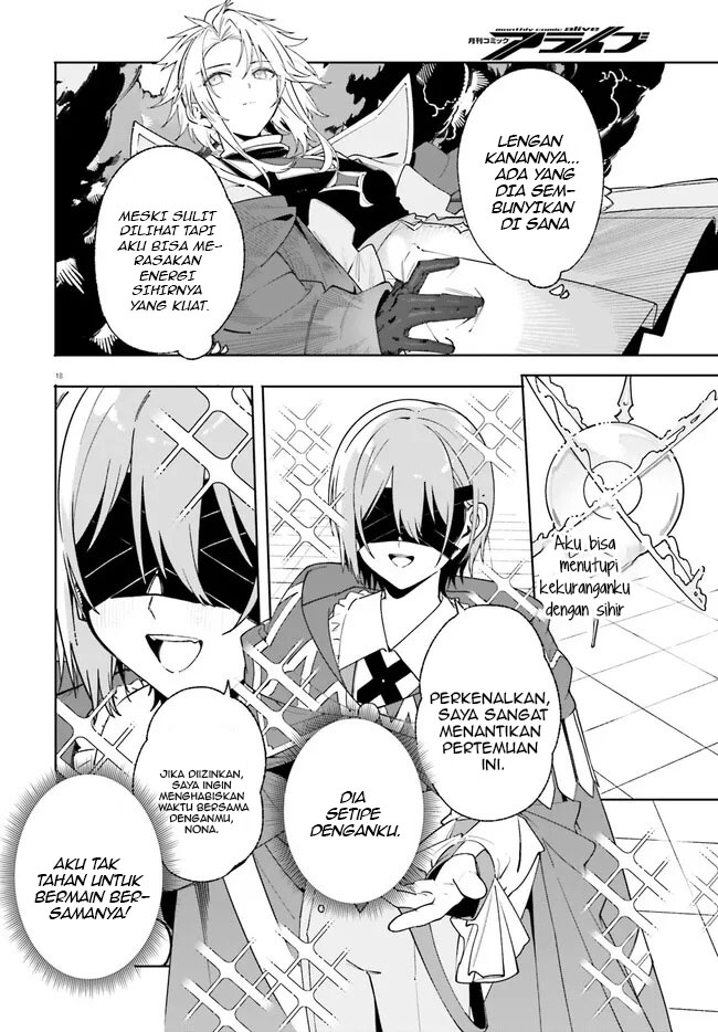 Majutsushi Kunon wa Mieteiru Chapter 23.1 - halaman 18