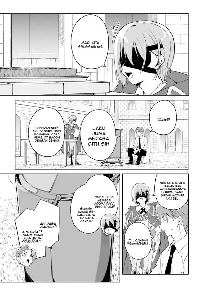 Majutsushi Kunon wa Mieteiru Chapter 23.1 - halaman 3