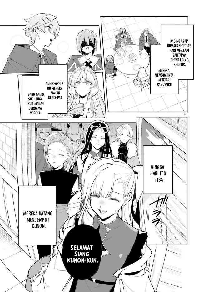 Majutsushi Kunon wa Mieteiru Chapter 23.1 - halaman 5