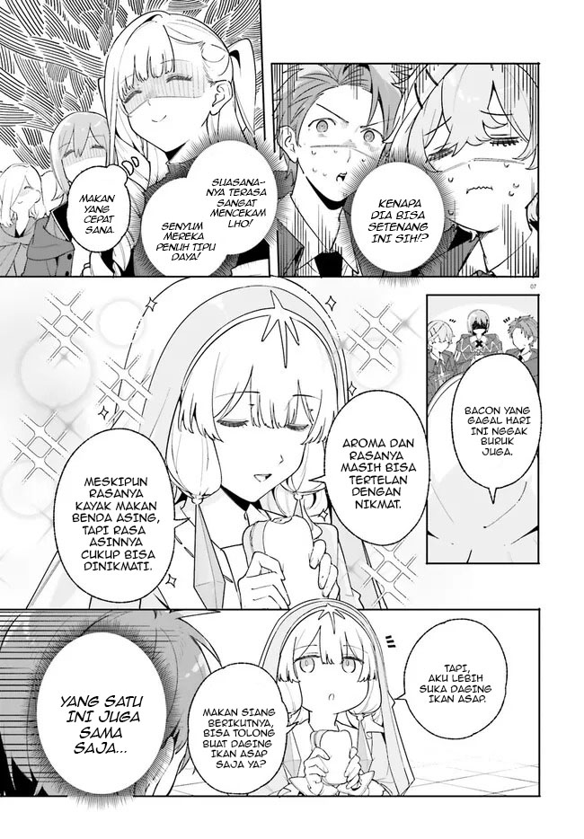 Majutsushi Kunon wa Mieteiru Chapter 23.1 - halaman 7