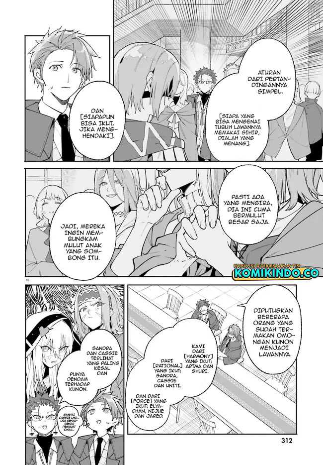 Majutsushi Kunon wa Mieteiru Chapter 24.1 - halaman 17