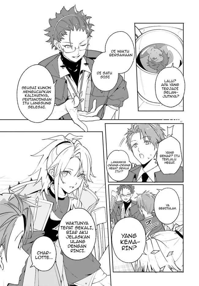Majutsushi Kunon wa Mieteiru Chapter 24.1 - halaman 18