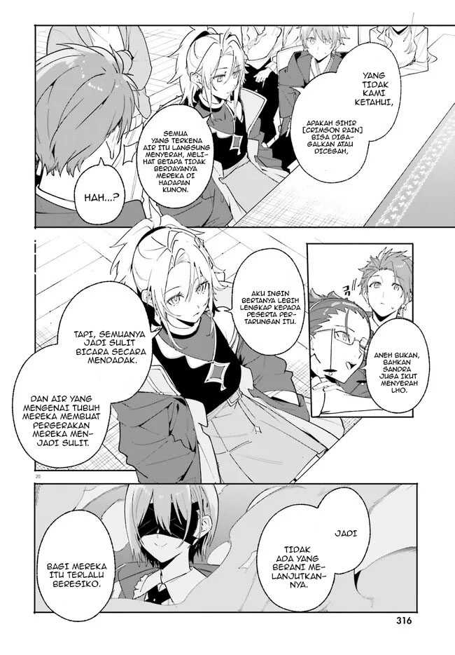 Majutsushi Kunon wa Mieteiru Chapter 24.1 - halaman 21