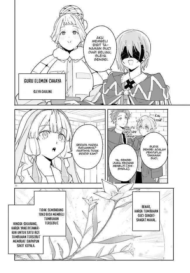Majutsushi Kunon wa Mieteiru Chapter 24.1 - halaman 3
