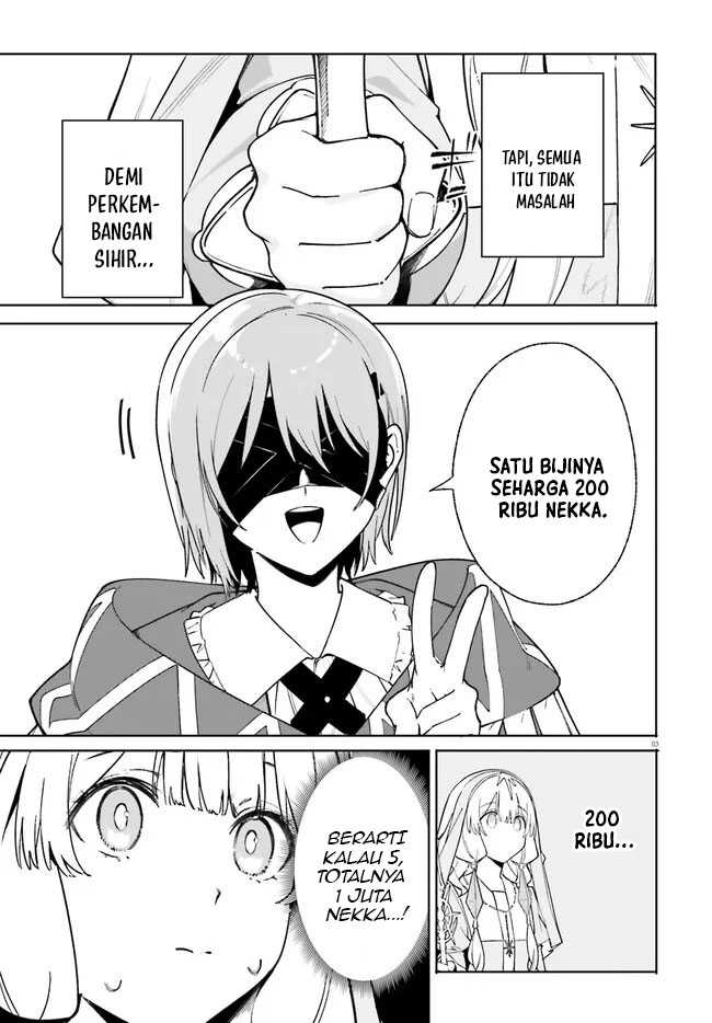 Majutsushi Kunon wa Mieteiru Chapter 24.1 - halaman 4