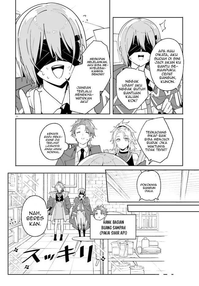 Majutsushi Kunon wa Mieteiru Chapter 24.2 - halaman 10