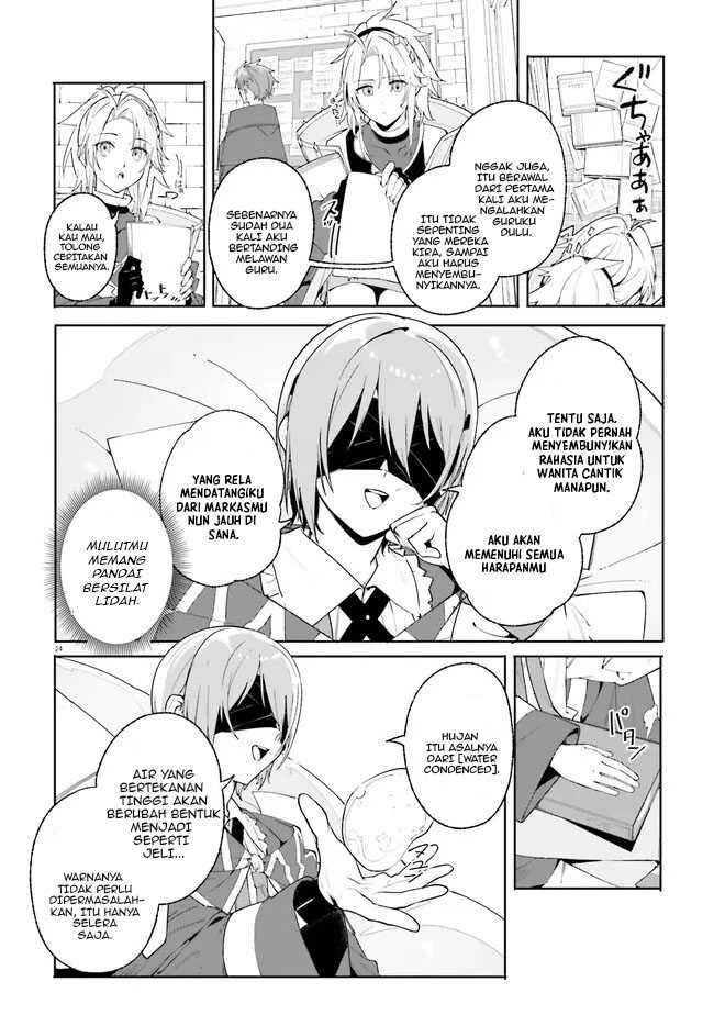 Majutsushi Kunon wa Mieteiru Chapter 24.2 - halaman 4