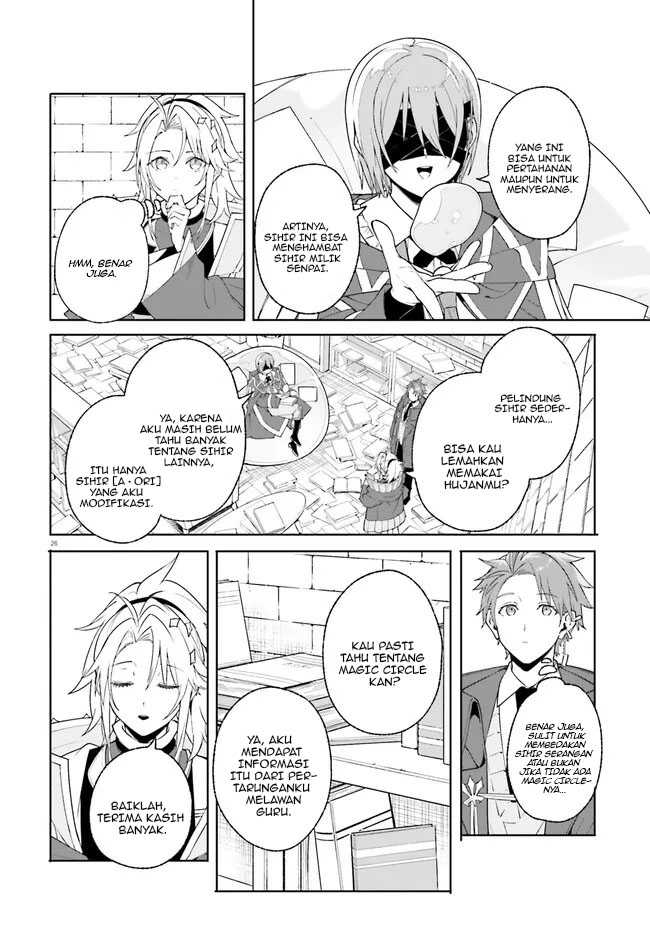 Majutsushi Kunon wa Mieteiru Chapter 24.2 - halaman 6