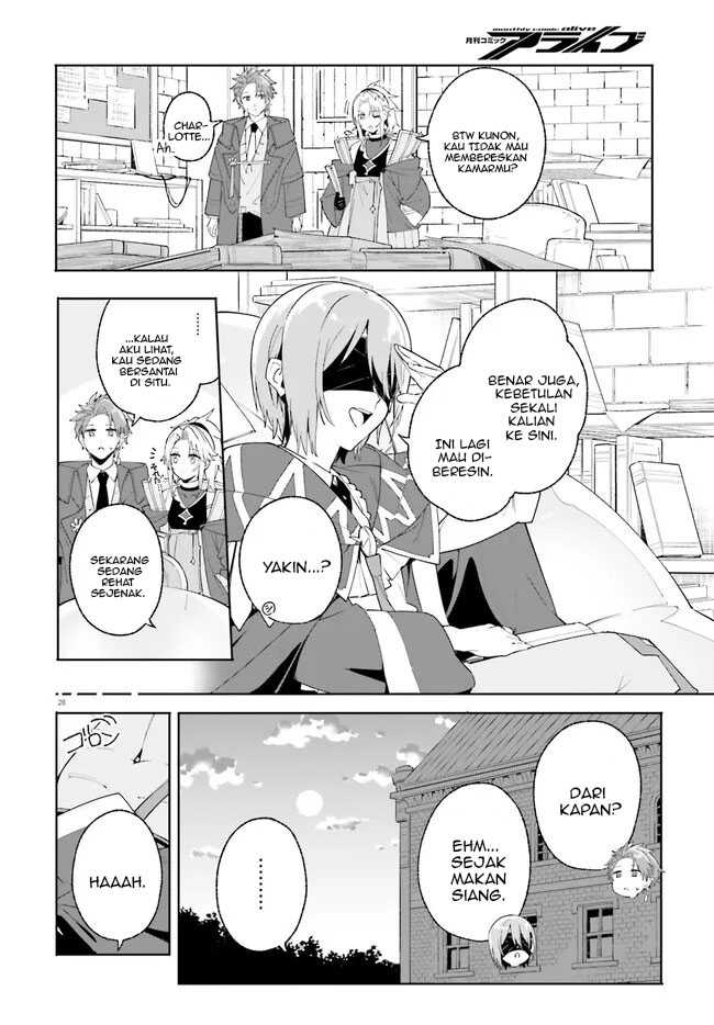 Majutsushi Kunon wa Mieteiru Chapter 24.2 - halaman 8