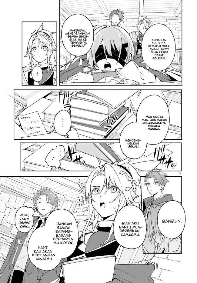 Majutsushi Kunon wa Mieteiru Chapter 24.2 - halaman 9