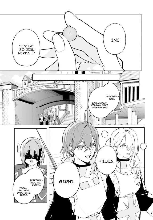 Majutsushi Kunon wa Mieteiru Chapter 25.1 - halaman 12