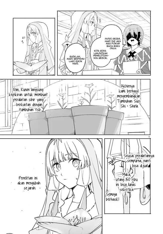 Majutsushi Kunon wa Mieteiru Chapter 25.1 - halaman 6