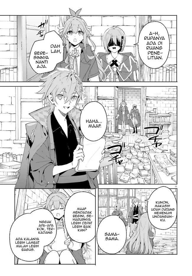 Majutsushi Kunon wa Mieteiru Chapter 26.1 - halaman 7