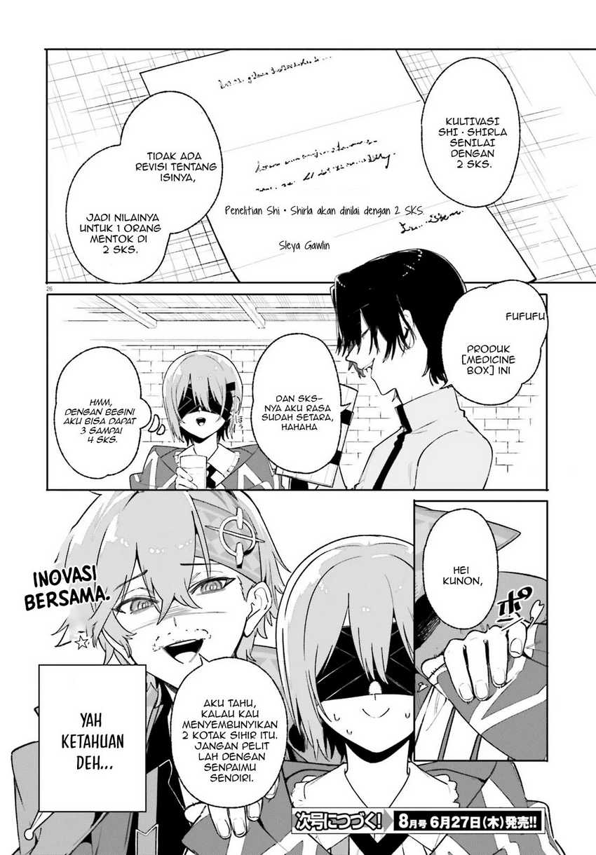 Majutsushi Kunon wa Mieteiru Chapter 26.2 - halaman 17