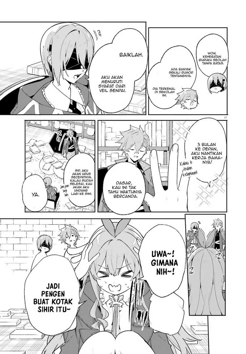 Majutsushi Kunon wa Mieteiru Chapter 26.2 - halaman 8