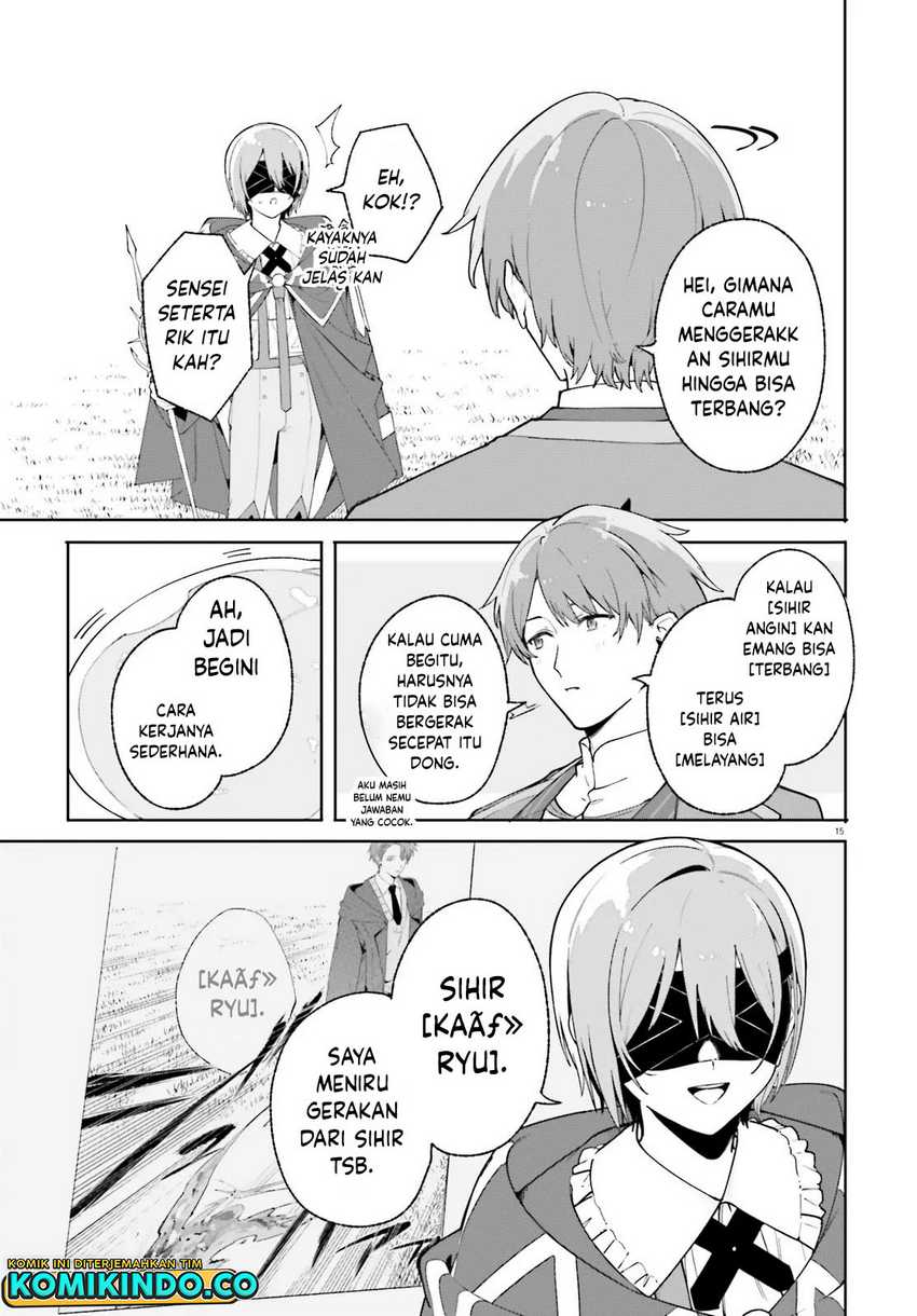 Majutsushi Kunon wa Mieteiru Chapter 27.2 - halaman 6