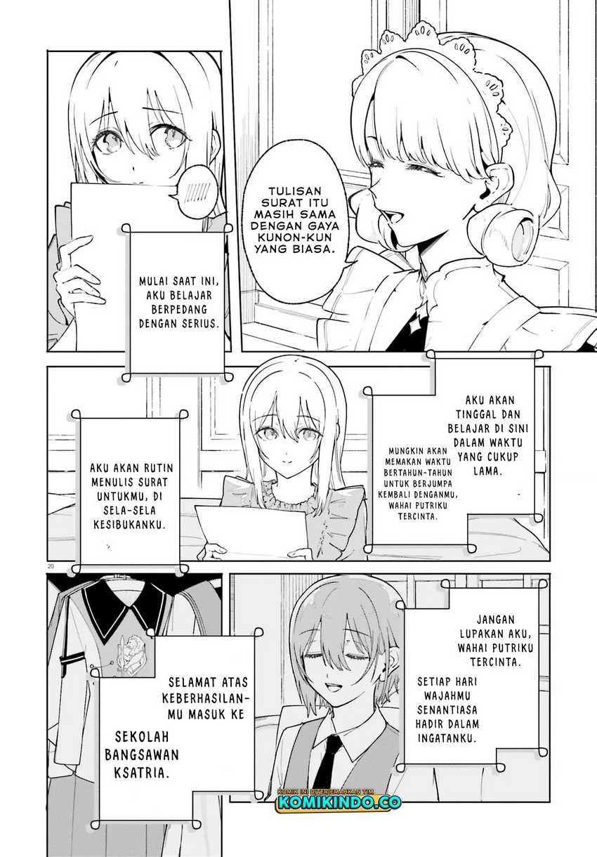 Majutsushi Kunon wa Mieteiru Chapter 28.2 - halaman 12
