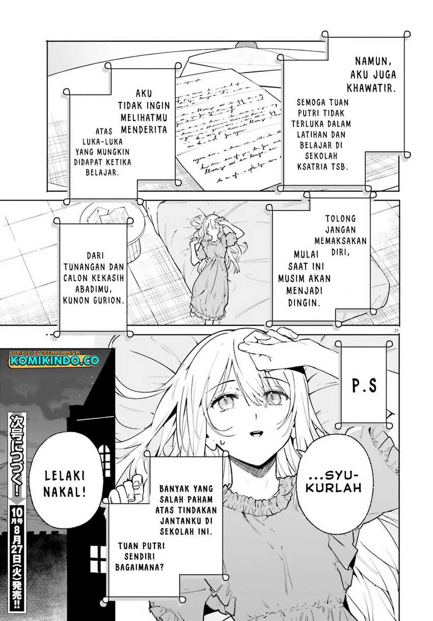 Majutsushi Kunon wa Mieteiru Chapter 28.2 - halaman 13