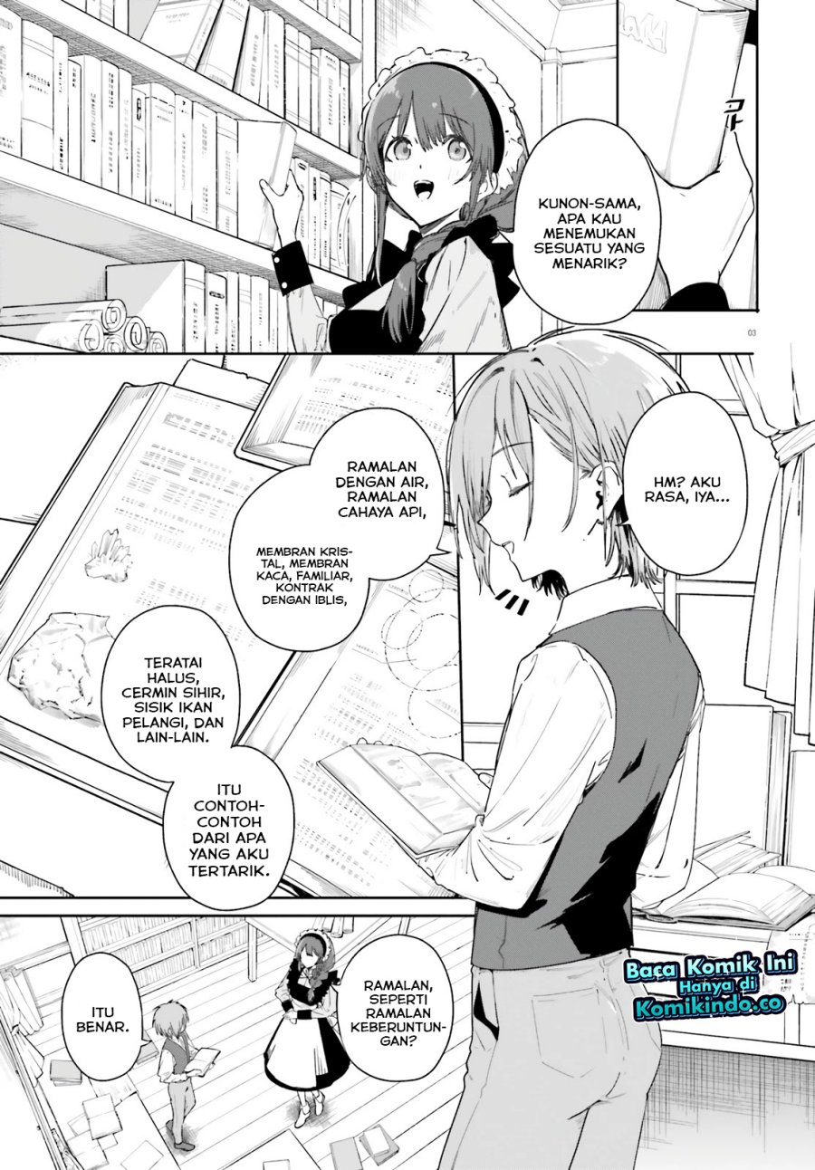 Majutsushi Kunon wa Mieteiru Chapter 3 - halaman 4