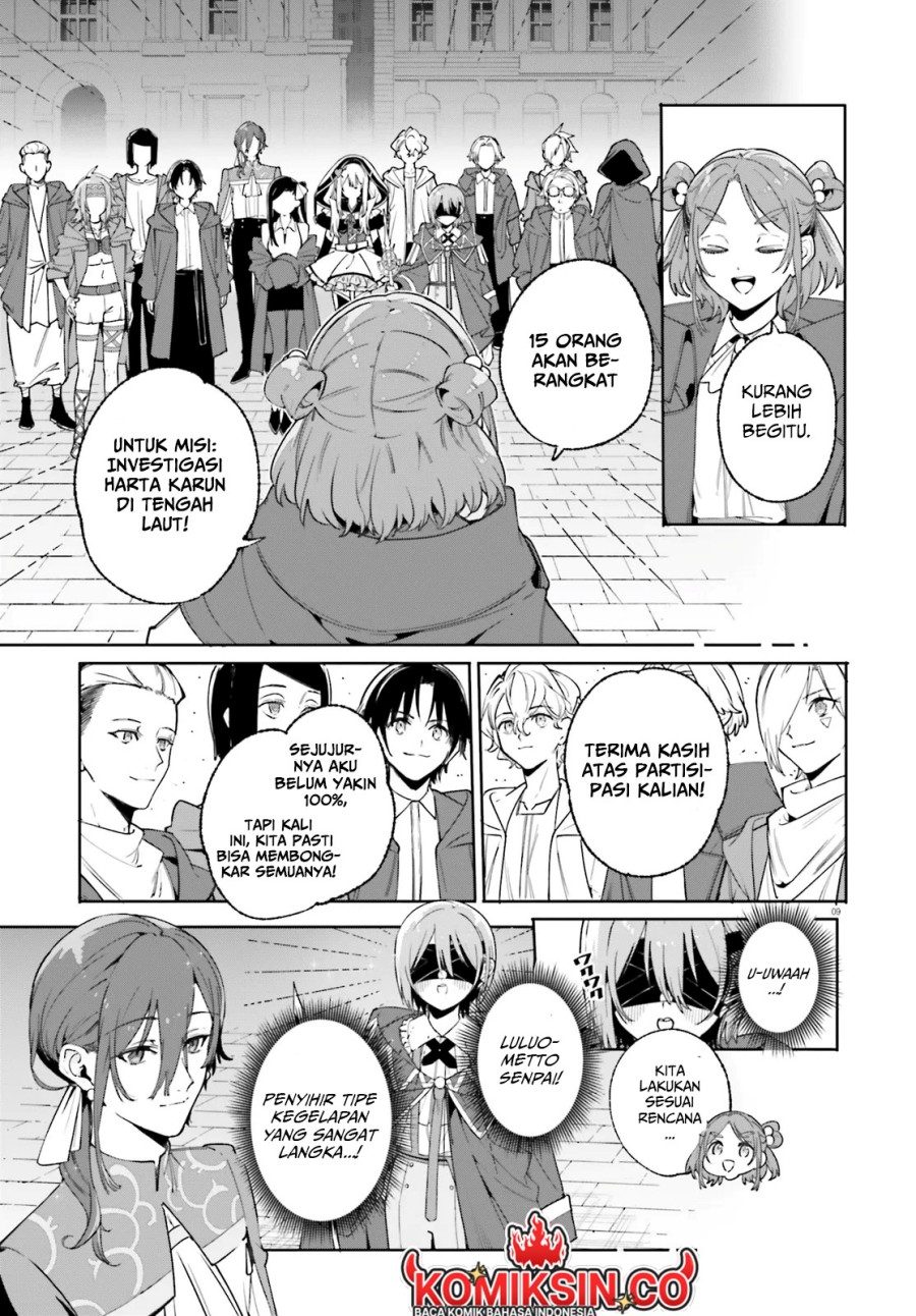 Majutsushi Kunon wa Mieteiru Chapter 30.1 - halaman 10