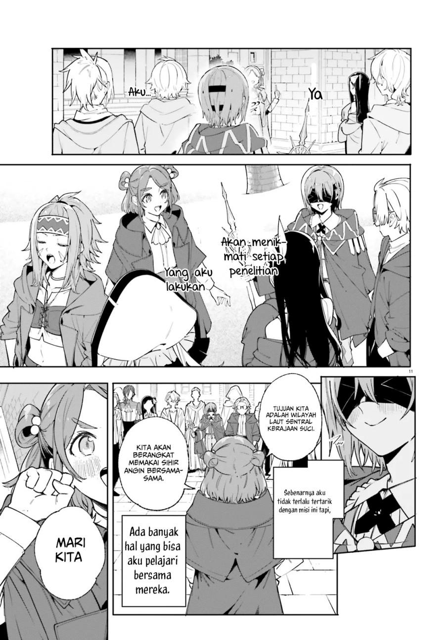 Majutsushi Kunon wa Mieteiru Chapter 30.1 - halaman 12