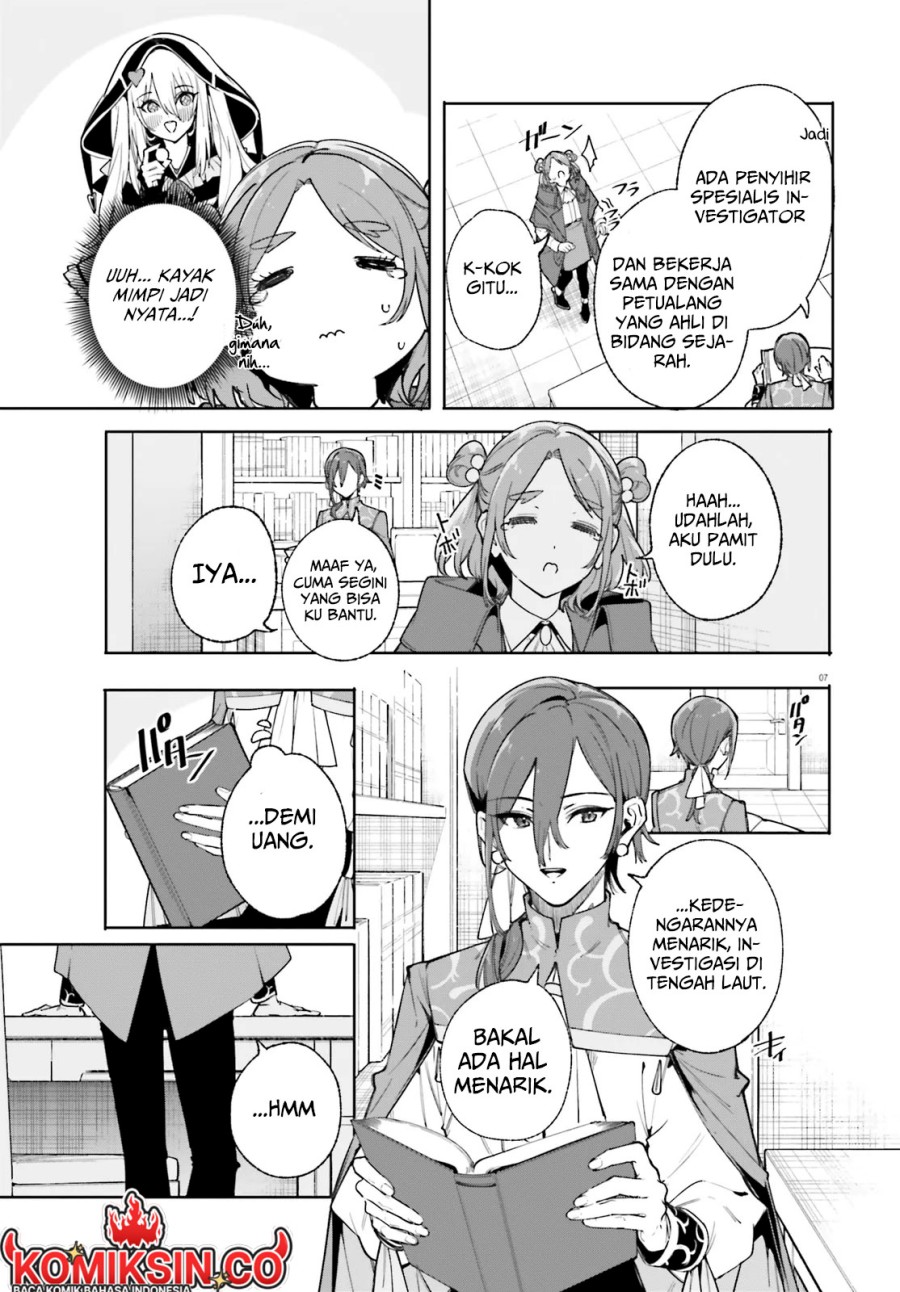 Majutsushi Kunon wa Mieteiru Chapter 30.1 - halaman 8