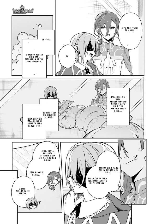 Majutsushi Kunon wa Mieteiru Chapter 31.1 - halaman 10