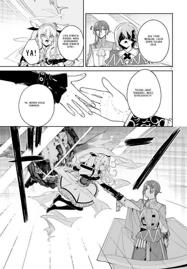 Majutsushi Kunon wa Mieteiru Chapter 31.1 - halaman 14