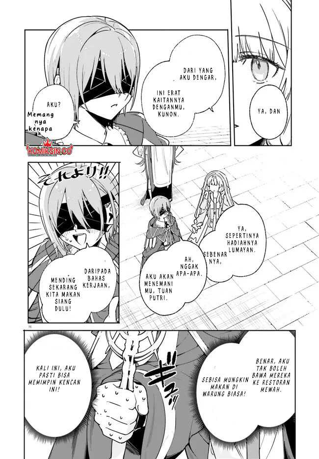 Majutsushi Kunon wa Mieteiru Chapter 32.1 - halaman 16