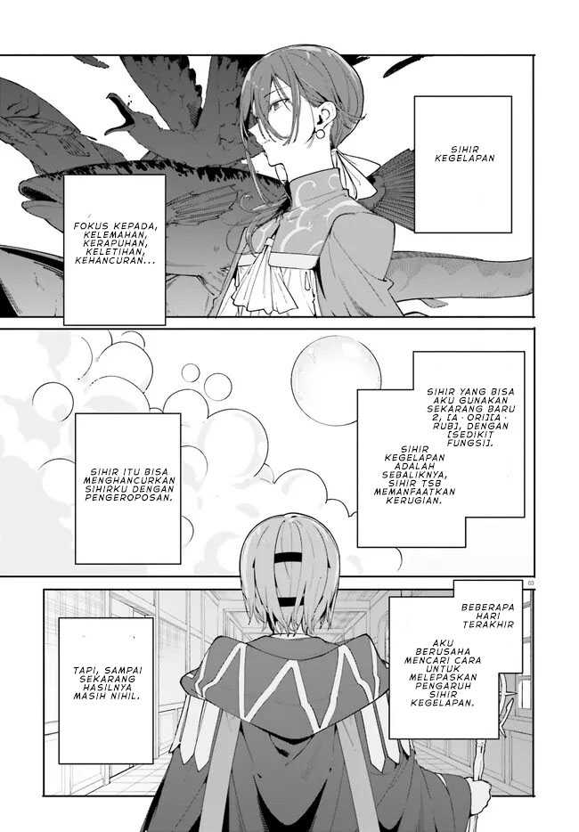 Majutsushi Kunon wa Mieteiru Chapter 32.1 - halaman 3