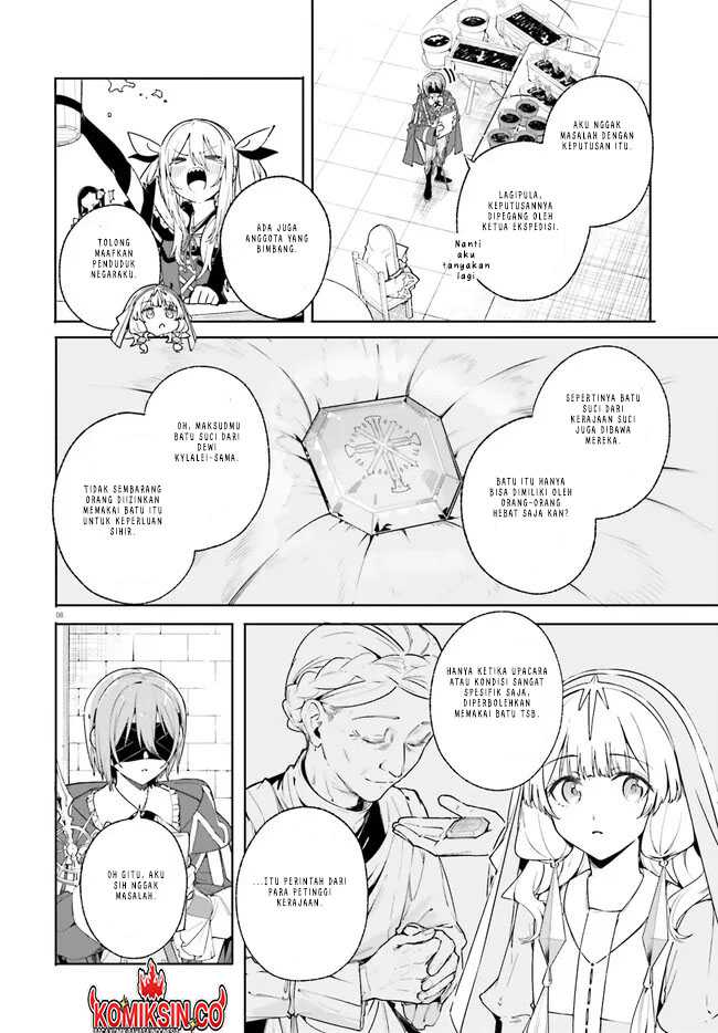 Majutsushi Kunon wa Mieteiru Chapter 32.1 - halaman 8