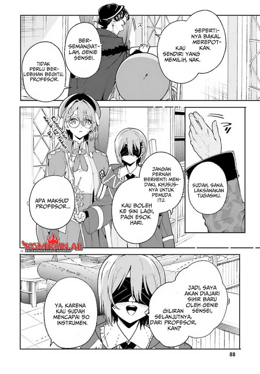 Majutsushi Kunon wa Mieteiru Chapter 33.1 - halaman 14