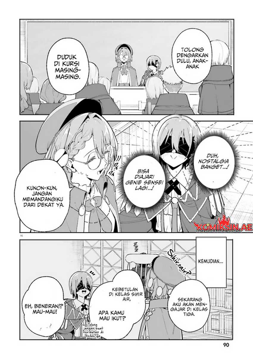 Majutsushi Kunon wa Mieteiru Chapter 33.1 - halaman 16