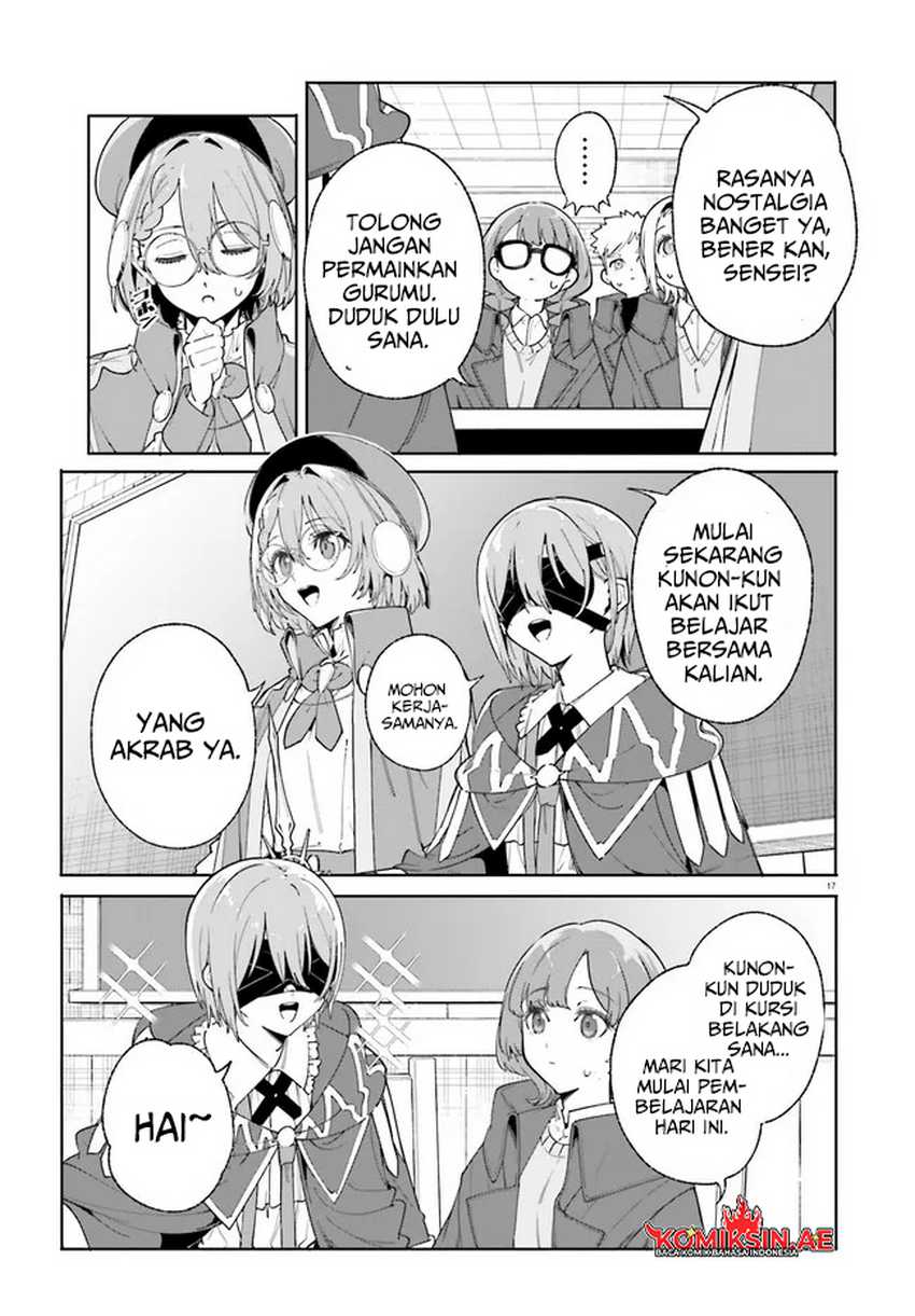 Majutsushi Kunon wa Mieteiru Chapter 33.1 - halaman 17