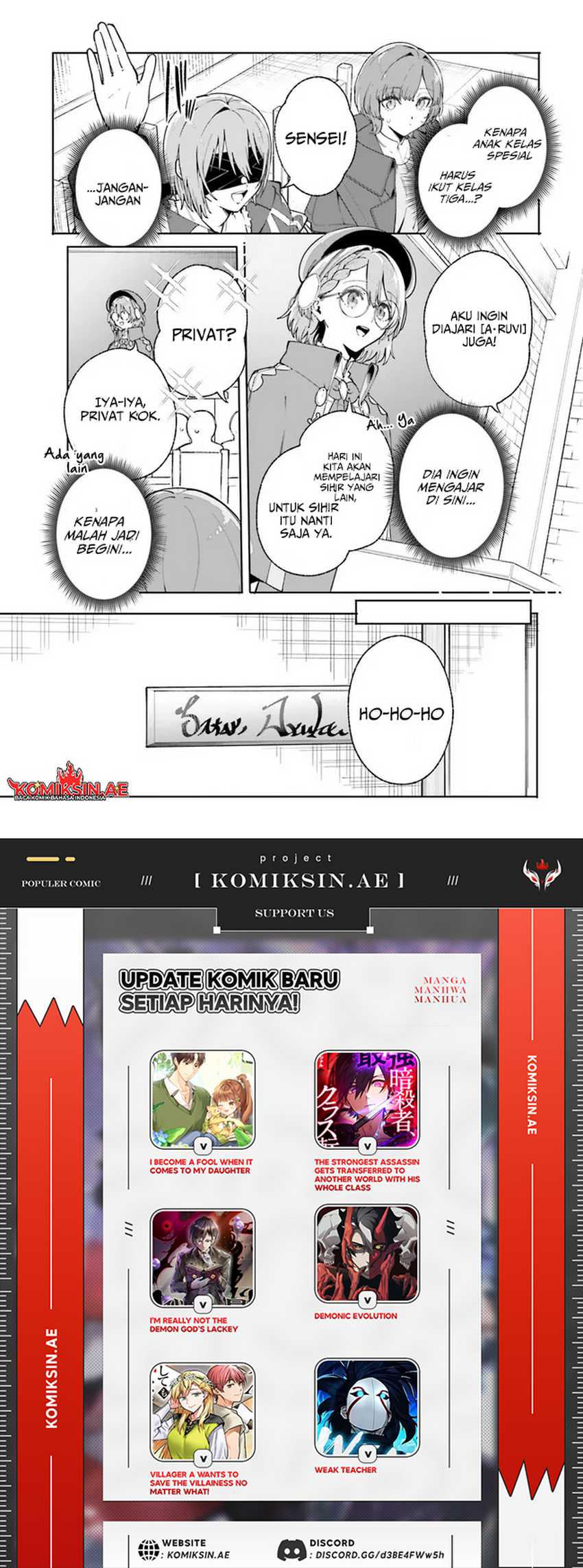 Majutsushi Kunon wa Mieteiru Chapter 33.1 - halaman 19