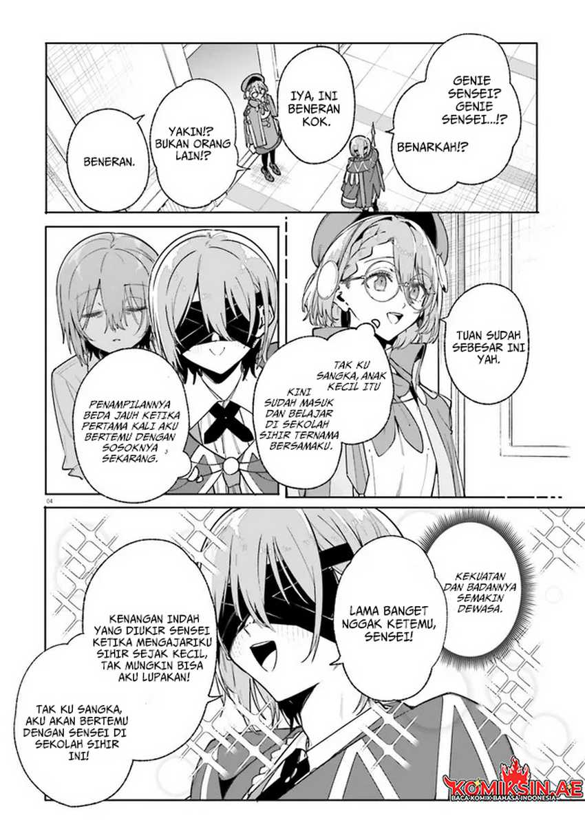 Majutsushi Kunon wa Mieteiru Chapter 33.1 - halaman 4