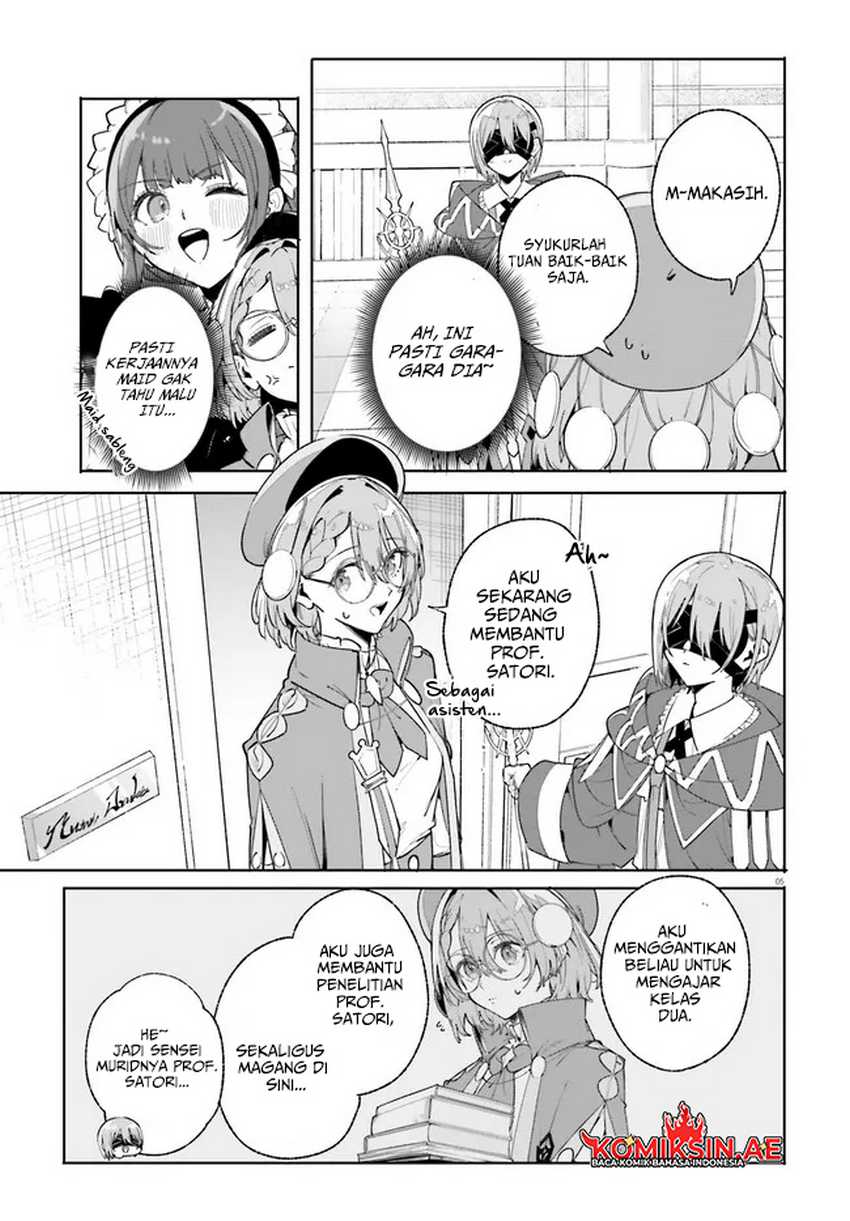 Majutsushi Kunon wa Mieteiru Chapter 33.1 - halaman 5