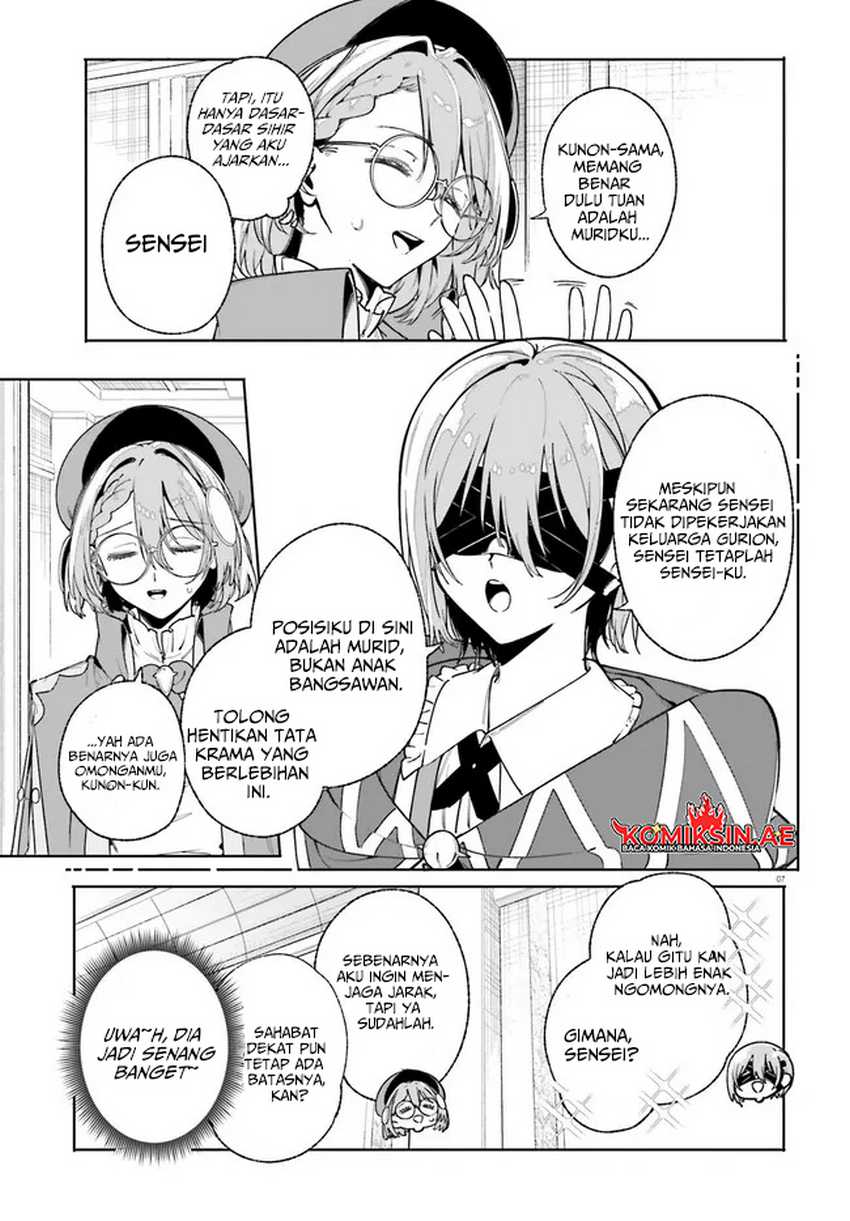 Majutsushi Kunon wa Mieteiru Chapter 33.1 - halaman 7