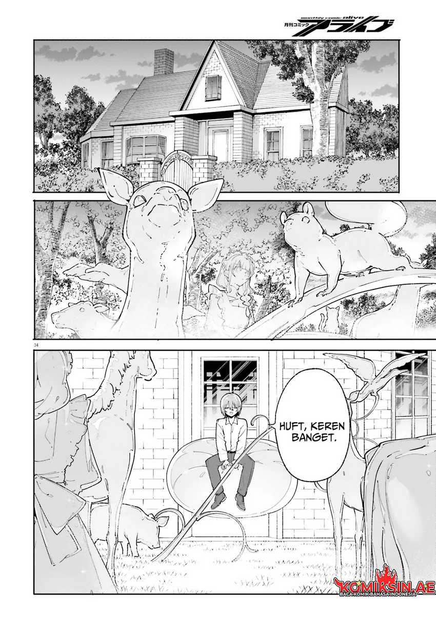 Majutsushi Kunon wa Mieteiru Chapter 33.2 - halaman 15