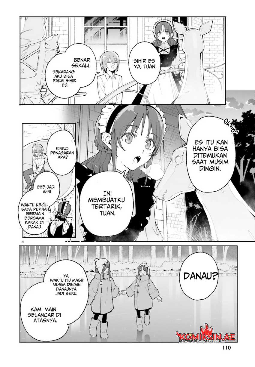 Majutsushi Kunon wa Mieteiru Chapter 33.2 - halaman 17