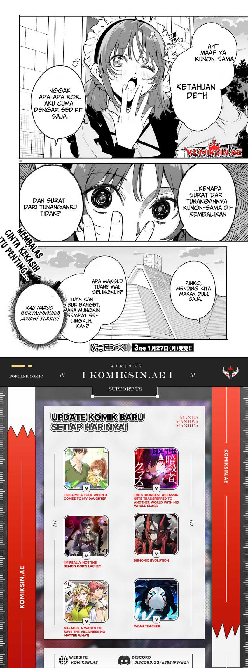 Majutsushi Kunon wa Mieteiru Chapter 33.2 - halaman 19