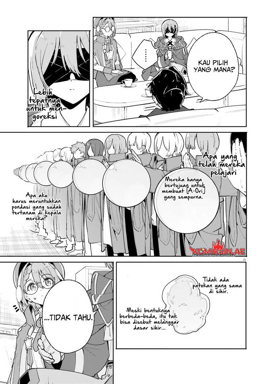 Majutsushi Kunon wa Mieteiru Chapter 33.2 - halaman 6