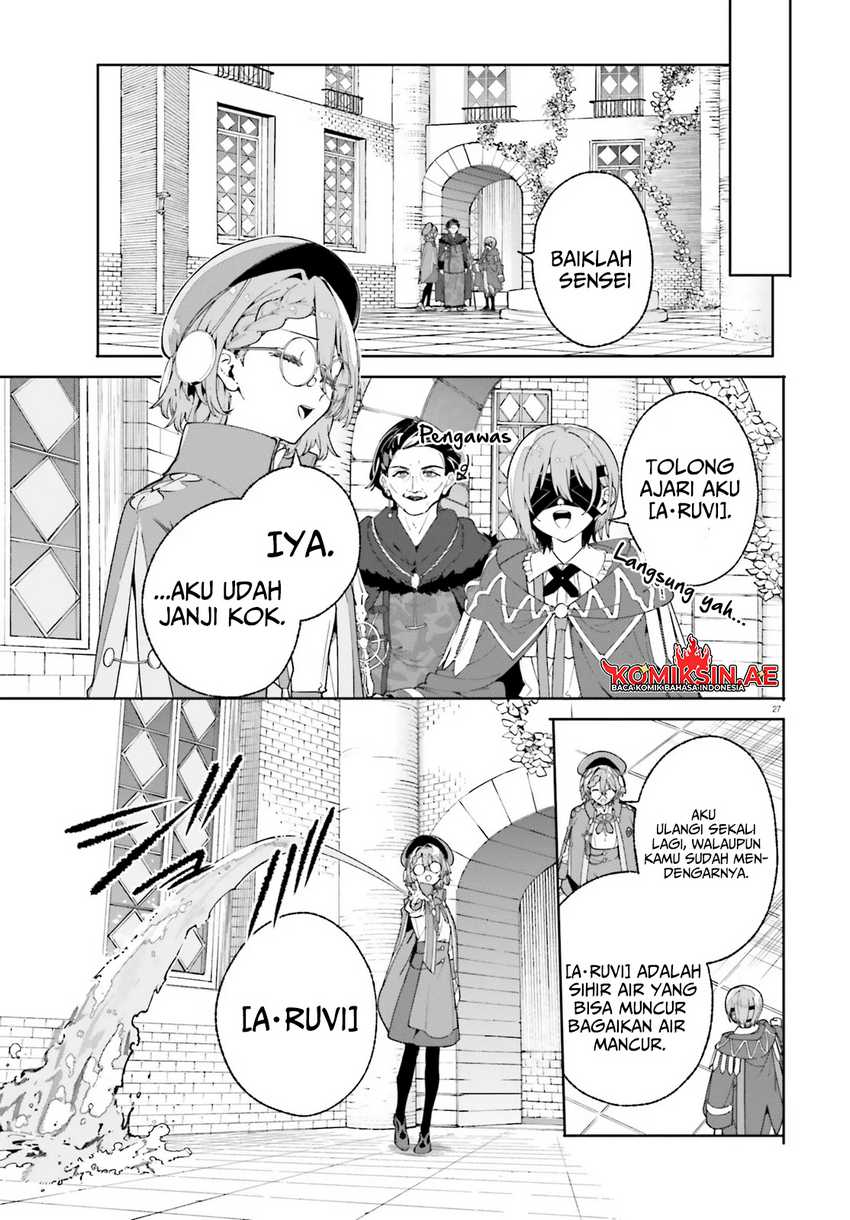 Majutsushi Kunon wa Mieteiru Chapter 33.2 - halaman 8